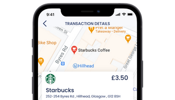 Banlonck Bank Plc app transaction details screen